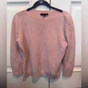 Ann Taylor Pink Wool Cashmere Blend Sweater Women’s  XL Soft Knit